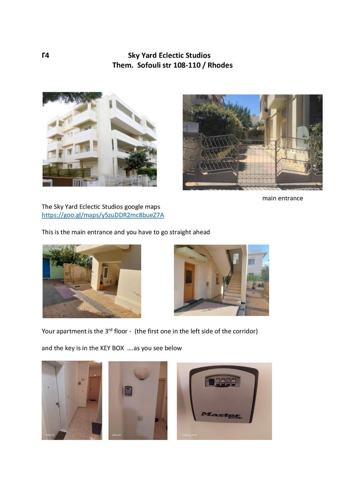 The Sky Yard Eclectic Studios Rhodes City Exterior photo